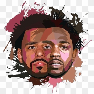 Kendrick Lamar J Cole Clipart