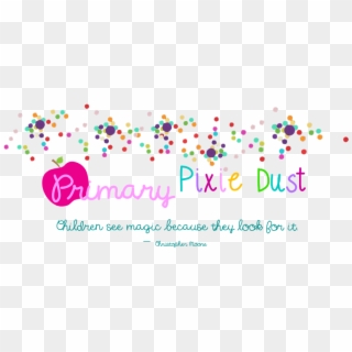 Primary Pixie Dust Header Clipart