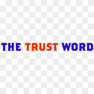 The Trust Word - Graphic Design Clipart