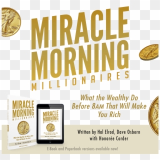 Hal Elrod - Author - Miracle Morning Millionaires Book Clipart