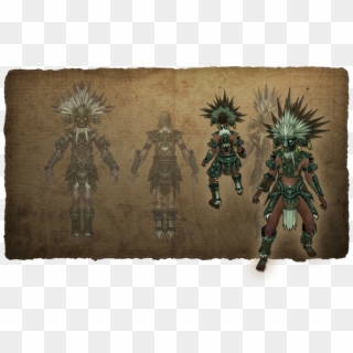 Witch Doctor Armor Set - Diablo 3 Witch Doctor Armour Sets Clipart