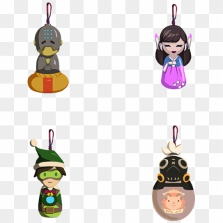 When Sombra - Overwatch Christmas Spray Ornament Clipart