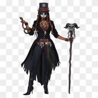 Be A Queen Of The Underworld In This Awesome Ladies - Voodoo Magic Costume Clipart