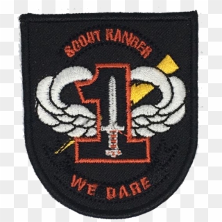 1st Scout Ranger Company Airborne ' - Scout Ranger Logo Clipart