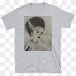 Bride Of Frankenstein Monster Short Sleeve Unisex T - T-shirt Clipart