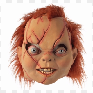 Halloween Masks Silicone - Transparent Scary Halloween Mask Clipart