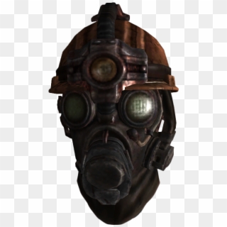 Side Drawing Gas Mask - Fallout Clipart