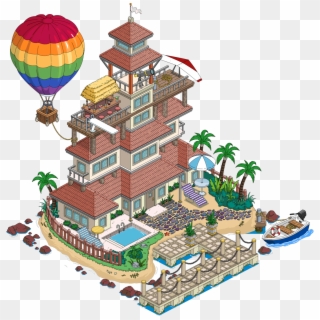 Private Island L4 - Simpsons Tapped Out Island Clipart