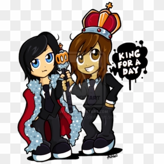 Is This Your First Heart - Pierce The Veil King For A Day Chibi Clipart
