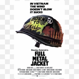 Full Metal Jacket Is A Movie Centered Around The Vietnam - Full Metal Jacket Poster Clipart