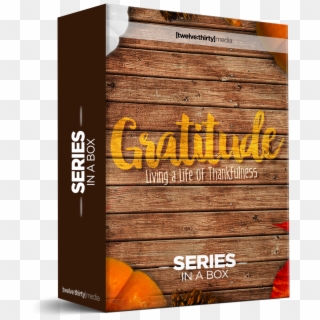 Gratitude - Box - Plywood Clipart