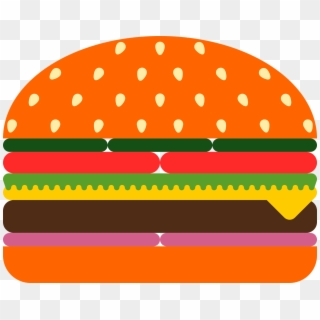 Image By Pixabay - Cheeseburger Line Art Clipart