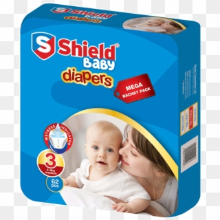 Diaper Mega Bachat Pack - Shield Diapers Price In Pakistan Clipart