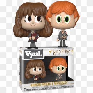 Hermione And Ron Vynl - Funko Vinyl Harry Potter Clipart