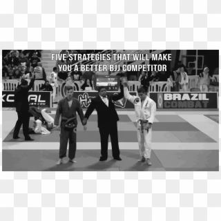 Five Strategies That Will Make You A Better Bjj Competitor - Crowd Clipart