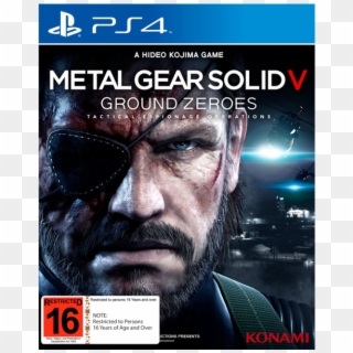 Ps3 Metal Gear Solid V Ground Zeroes Clipart