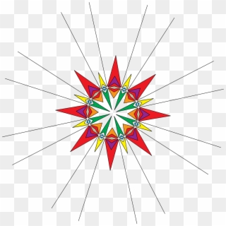 Kaleidoscope Mandala Colors Png Image - Kaleidoscope Vector Free Clipart