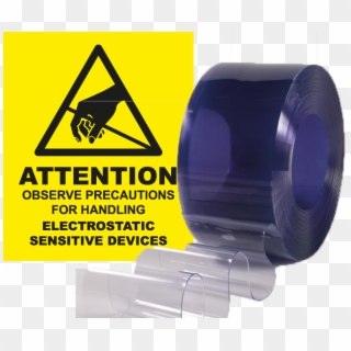 Arrowstrip Anti Static Is Specifically Formulated To - Caution Label Clipart