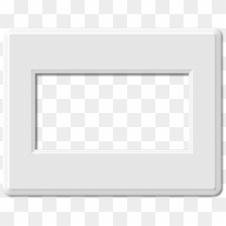 Frame Square White - Display Device Clipart