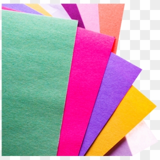 Colourful Papers Png Image - Construction Paper Clipart