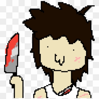 Whats This Knife Doing Here - Cartoon Clipart