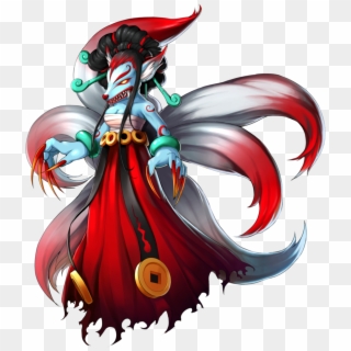 New Monster Nine-tailed Fox Hongryeon - Gumiho Grand Chase Clipart
