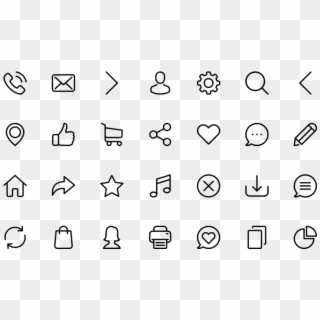 Android Free Social Media Icons Flaticon - Line Social Media Icon Flaticon Clipart