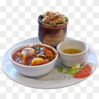 Shrimp In A Spicy Tomato Sauce With Mofongo - Side Dish Clipart
