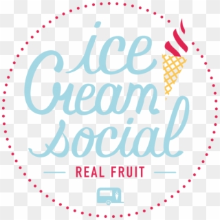 Ice Cream Social - Ice Cream Social Png Clipart