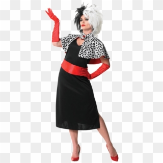 Cruella De Vil Outfit Clipart