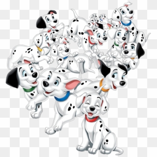 Their Parents, Pongo And Perdita, Set Out To Save Their - 101 Dalmatians Png Clipart