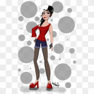 Cruella's Daughter, Francesca - Illustration Clipart