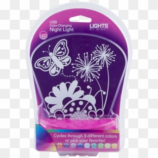 Lights By Night Color-changing Nightlight, Butterfly - Artificial Nails Clipart