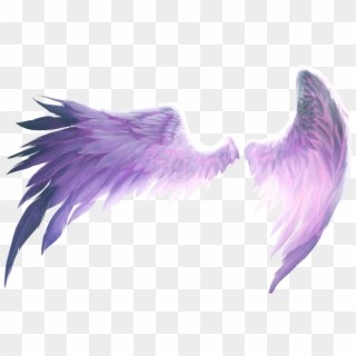 #ftestickers #wings #purple - Pink Angel Wings Png Clipart