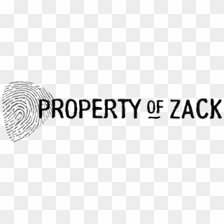 Propertyofzack “ - Calligraphy Clipart