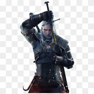 The Witcher Geralt - Witcher 3 Geralt Png Clipart