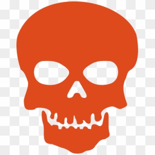 Skull - Skull Head Vector Png Clipart