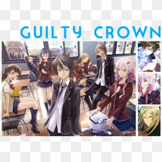 30 Days Of Guilty Crown - Anime Guilty Crown Characters Clipart