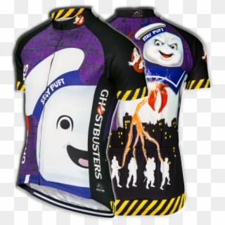 Ghostbusters Stay Puft Cycling Jersey - Ghostbusters Cycling Jersey Clipart