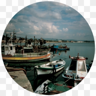 Boat Scene - Harbor Clipart
