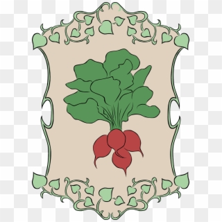 Gerald G Radishes In Border 999px 355 - Sign Border Designs Clipart