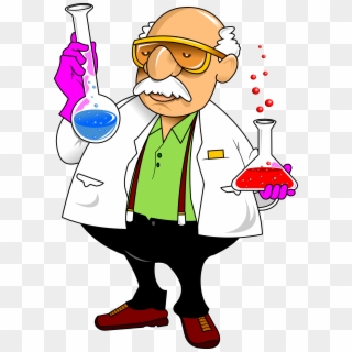 Laboratory Chemistry Cartoon Science - Chemistry Cartoon Clipart