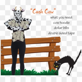 Cash Cow Costume For - Cartoon Clipart