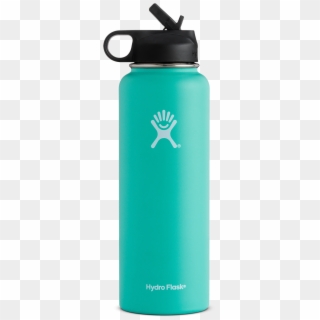 Hydro Flask 40oz Wide Mouth Insulated Water Bottle - Hydro Flask With Straw Clipart