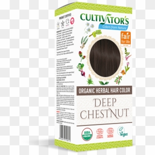 Organic Hair Color - Cultivators Hair Colour Chestnut Clipart