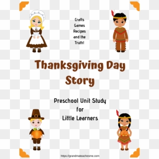 Thanksgiving Day For Preschoolers Unit Study - Cartoon Clipart
