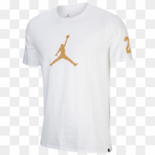 Jordan Jumpman Jsw White Graphic Tee T Shirt Mens Medium - Air Jordan Clipart