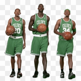Boston Celtics Big 3 - Celtics Big 3 Png Clipart