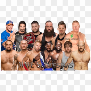 All The Wwe Superstars 2017 Clipart