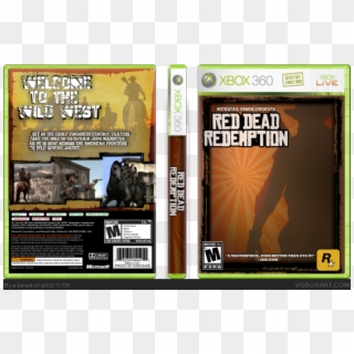 Red Dead Redemption Box Art Cover - Red Dead Redemption Clipart